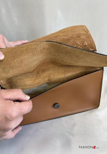 Tasche aus Echtes Leder mit kette - ph 9