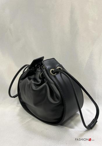 Bolsa de mano de Cuero Genuino con bandolera - ph 2