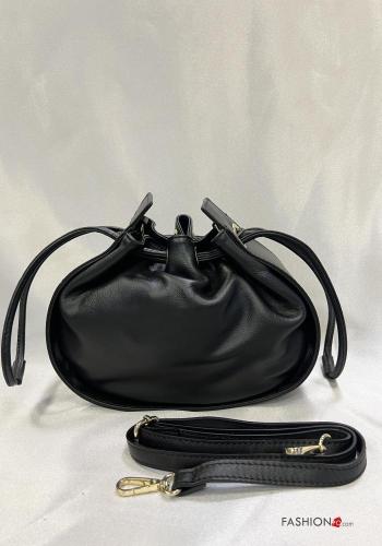 Bolsa de mano de Cuero Genuino con bandolera - ph 3