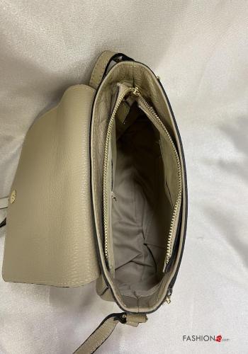 Sac porté épaule en Cuir Véritable - ph 4