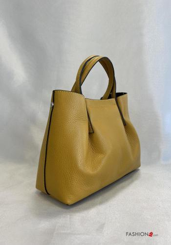 Tasche aus Echtes Leder mit Schultergurt - ph 2