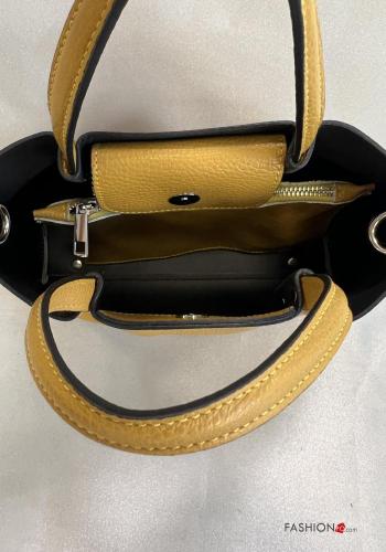 Tasche aus Echtes Leder mit Schultergurt - ph 4