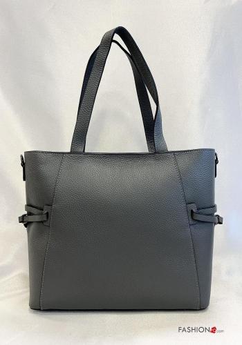 Schultertaschen aus Echtes Leder mit Schultergurt - ph 3