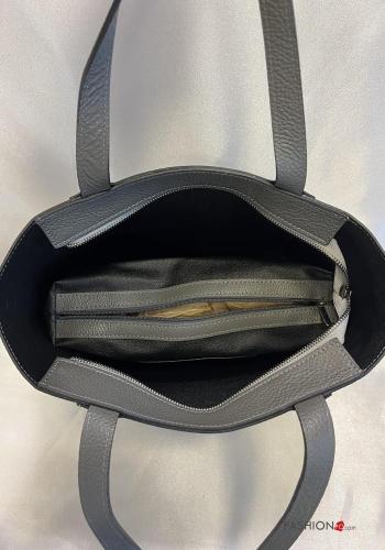 Schultertaschen aus Echtes Leder mit Schultergurt - ph 4