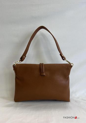 Bolsa de hombro de Cuero Genuino con bandolera - ph 3