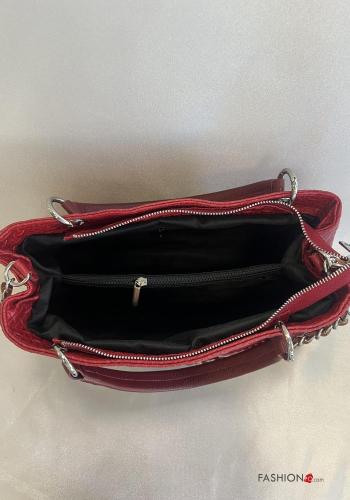 Tasche aus Echtes Leder mit kette - ph 3