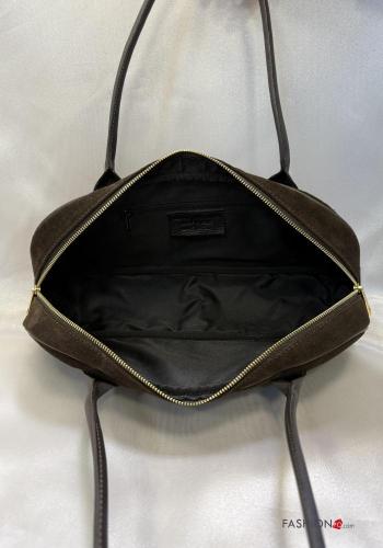 Schultertaschen aus Echtes Leder mit Reißverschluss - ph 5