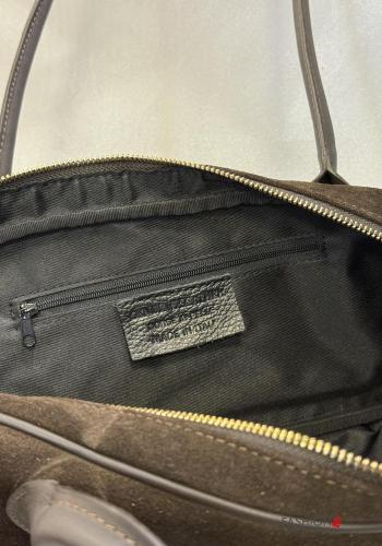 Schultertaschen aus Echtes Leder mit Reißverschluss - ph 6