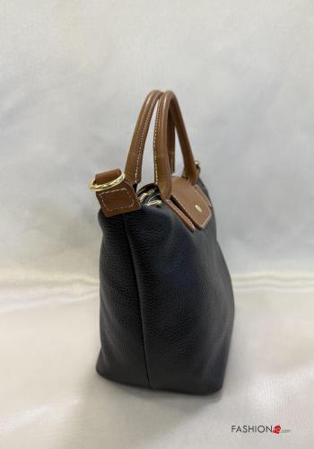 Handtasche aus Echtes Leder mit Reißverschluss mit Schultergurt - ph 2