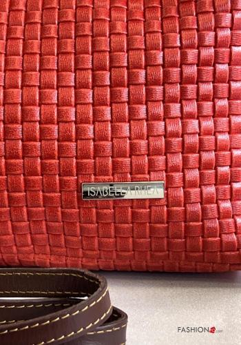 Handtasche aus Echtes Leder mit Schultergurt - ph 2