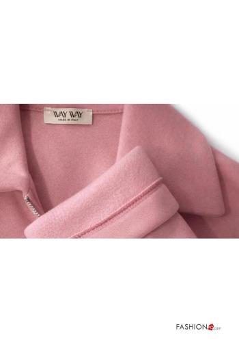 Sudadera manga larga con cuello con bolsillos con cremallera - ph 3