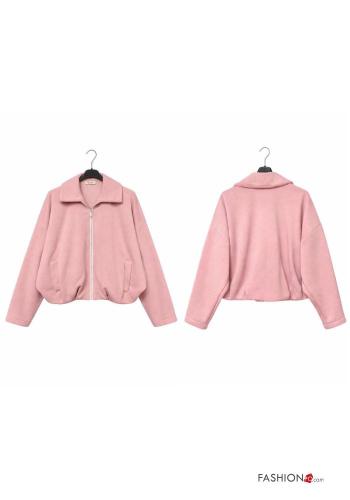 Sudadera manga larga con cuello con bolsillos con cremallera - ph 4