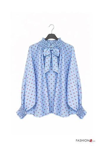 Camisa con lazo con cuello en v - ph 4