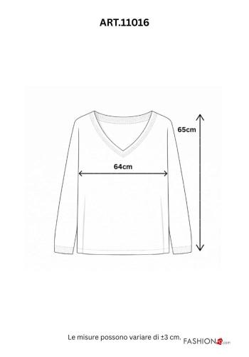 Jersey De lurex con cuello en v - ph 5