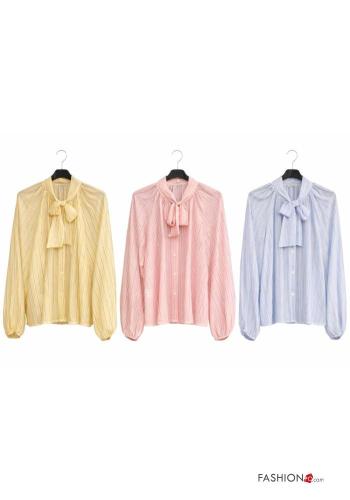 Shirt with bow with v-neck - ph 2