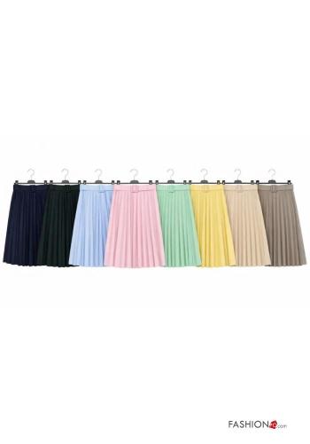 pleated Skirt with belt - ph 2