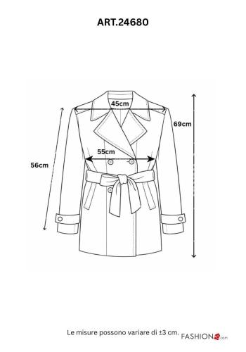 Gabardina com cinto - ph 4