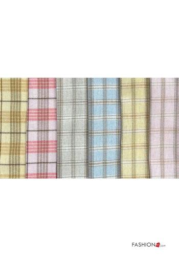 Abito in Cotone con cintura con bottoni - ph 3