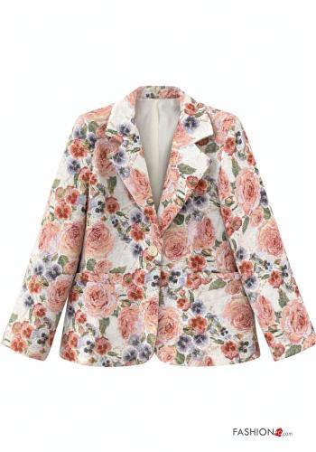 Giacca in Cotone con tasche con spalline - ph 3