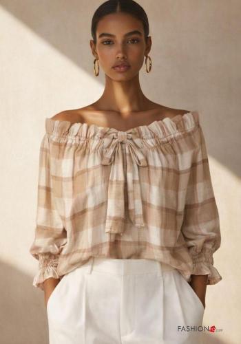 Camisa manga larga con lazo - ph 1