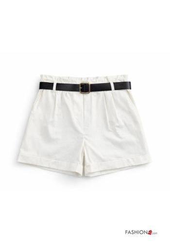 Cotton Trousers with belt - ph 2