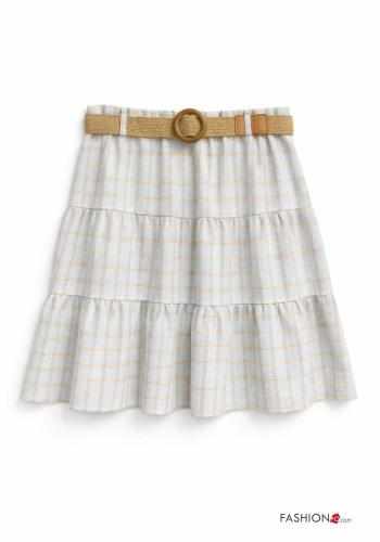 Falda de Algodón con cinturón - ph 2