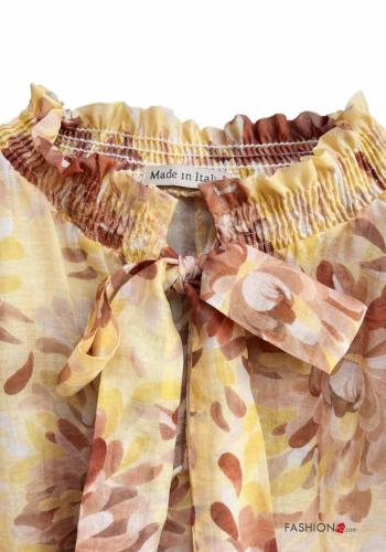 Camisa manga balão com laço - ph 3