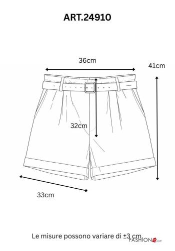 Shorts with belt - ph 3
