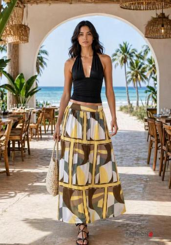 Falda de Algodón con elástico - ph 4