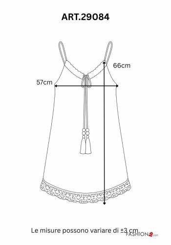 Top détail dentelle avec noeud - ph 2