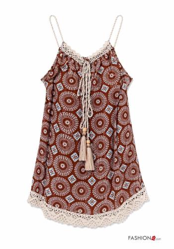 Top détail dentelle avec noeud - ph 3