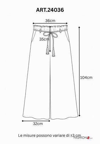 Trousers with belt - ph 3