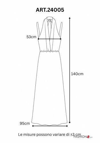 Dress with v-neck - ph 4