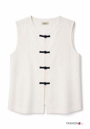 Chemise en Lin sans manches - ph 2