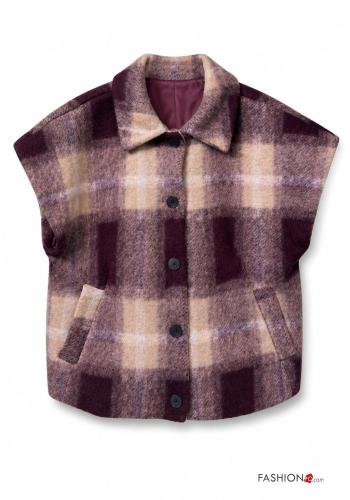 Wool Mix Jacket with buttons - ph 2