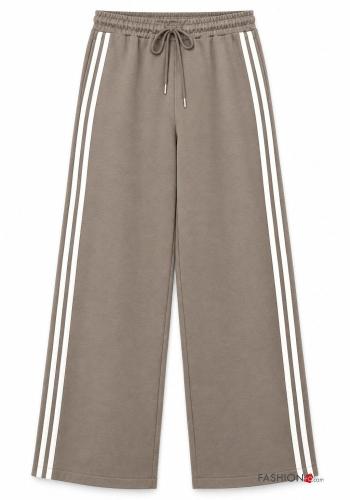 Cotton Trousers with drawstring with elastic with pockets - ph 2