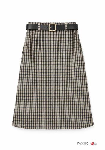 Skirt with belt with pockets - ph 2