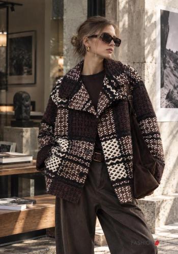 Giacca in Misto Lana con bottoni con tasche - ph 3
