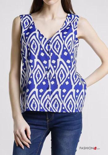 Débardeur à Imprimé Géométrique - ph 2