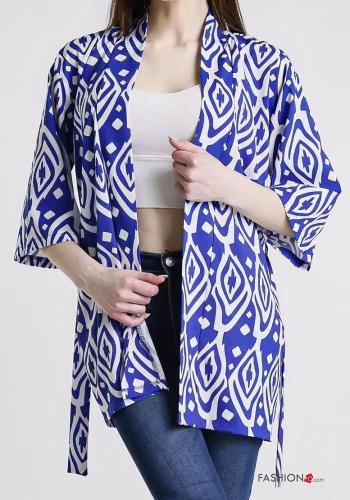 Chemise à Imprimé Géométrique avec ceinture - ph 2