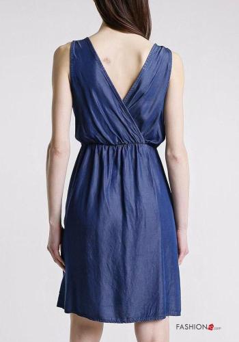 Robe Sans Manches sans manches à col en V - ph 2