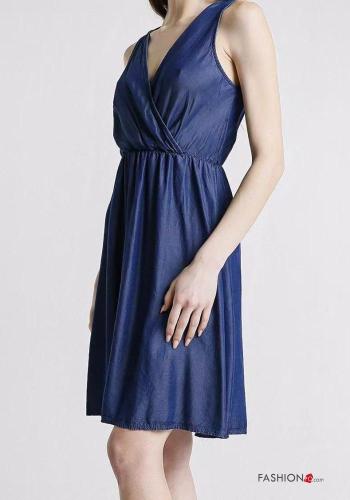 Robe Sans Manches sans manches à col en V - ph 3