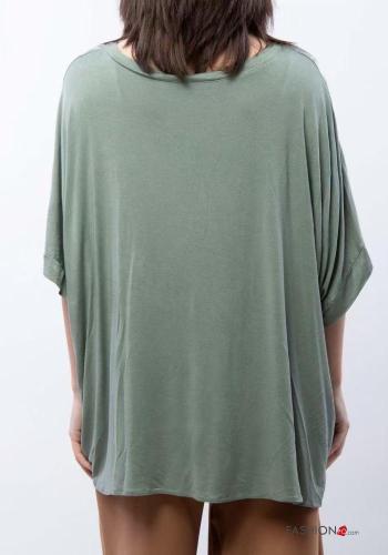 Top satén con botones - ph 3