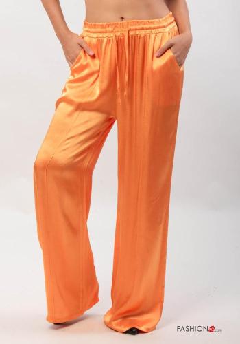satin Trousers with elastic - ph 3
