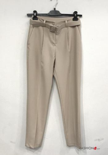 Pantalone con cintura - ph 2