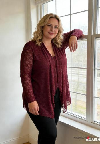 lace trim Blouse - ph 2