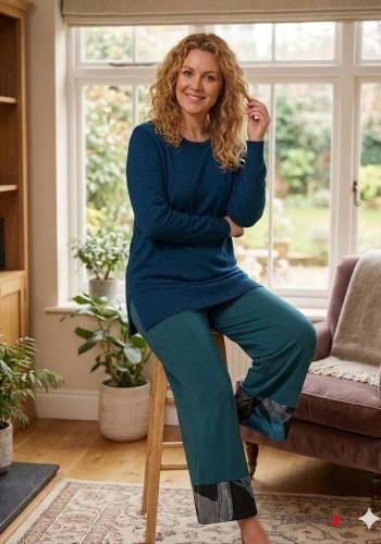 Creative print long Trousers - ph 3