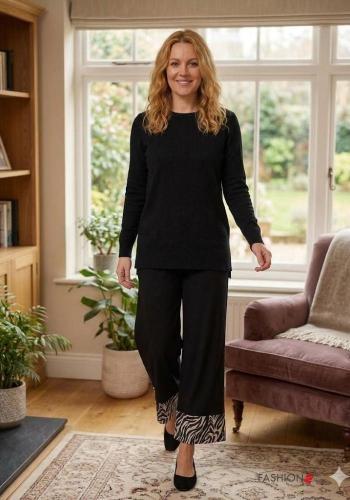 Creative print long Trousers - ph 2