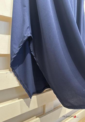 Robe à genoux col rond sans manches avec fonte - ph 4