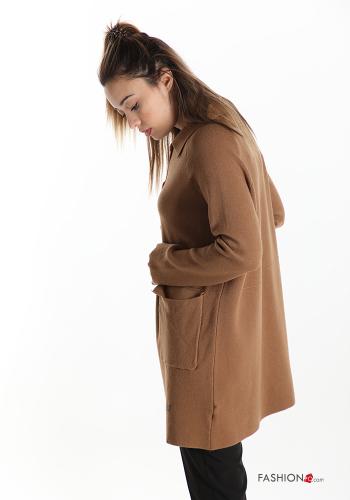Duster Coat with buttons with pockets - ph 3